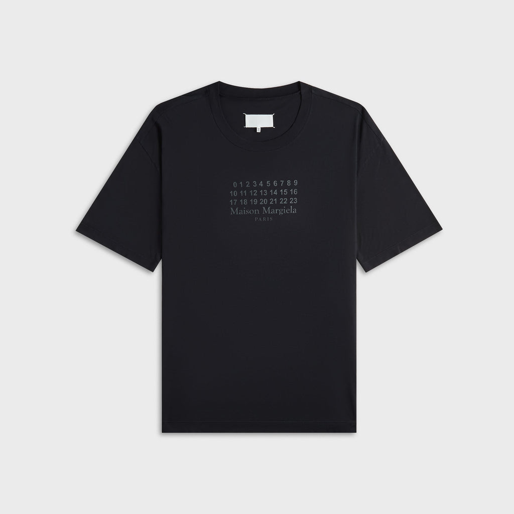 Tee Washed Black Maison margiela – Гарантія оригінальності – боковий вид