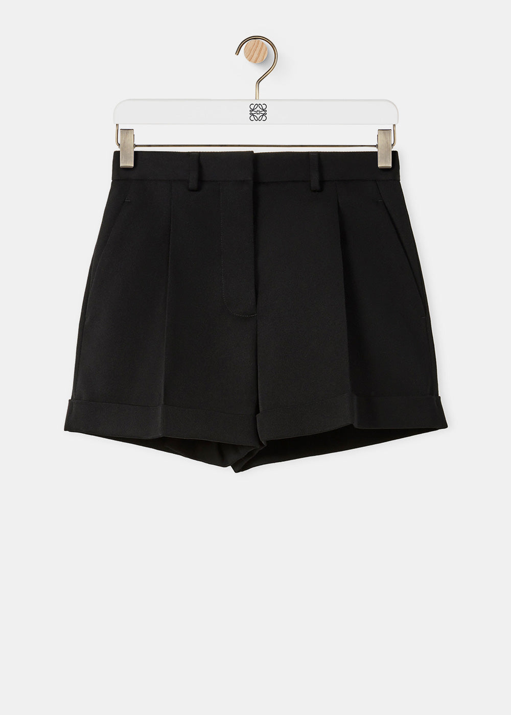 Black Tailored Shorts Loewe оригінал – Купити в Україні – боковий вид