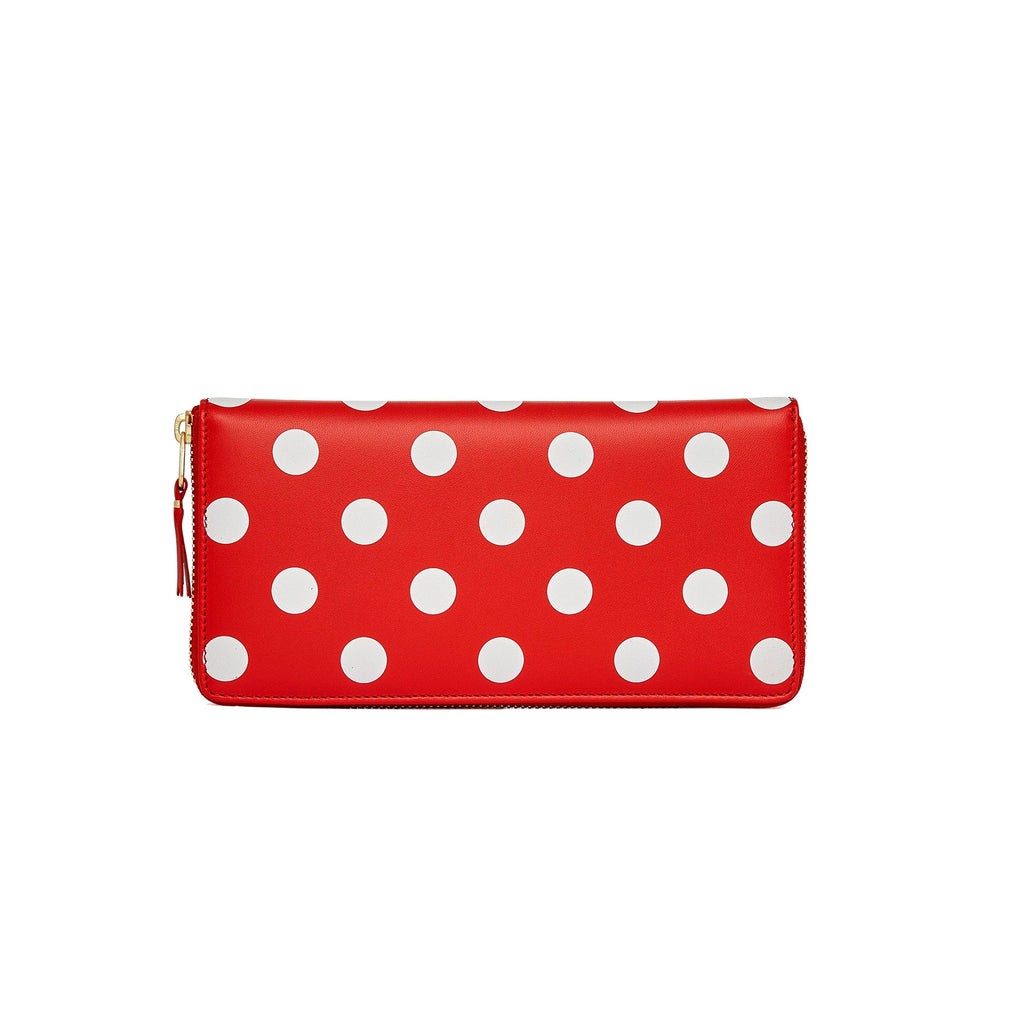 Printed Polka Dots Wallet Comme des garcons – Гарантія оригінальності – боковий вид