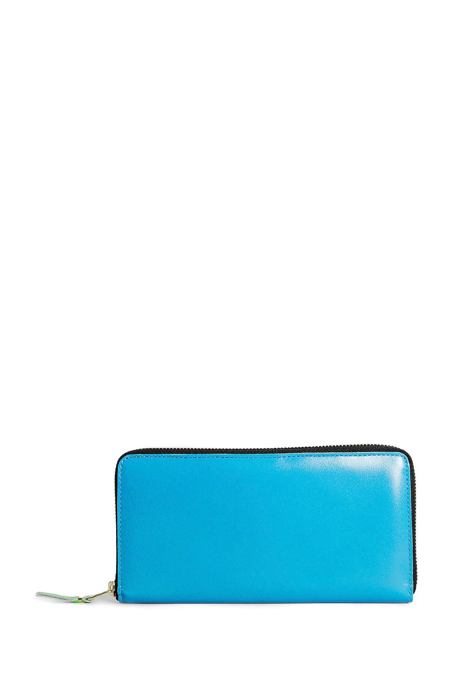 Portafoglio per passaporto in pelle Super Fluo - COMME DES GARCONS