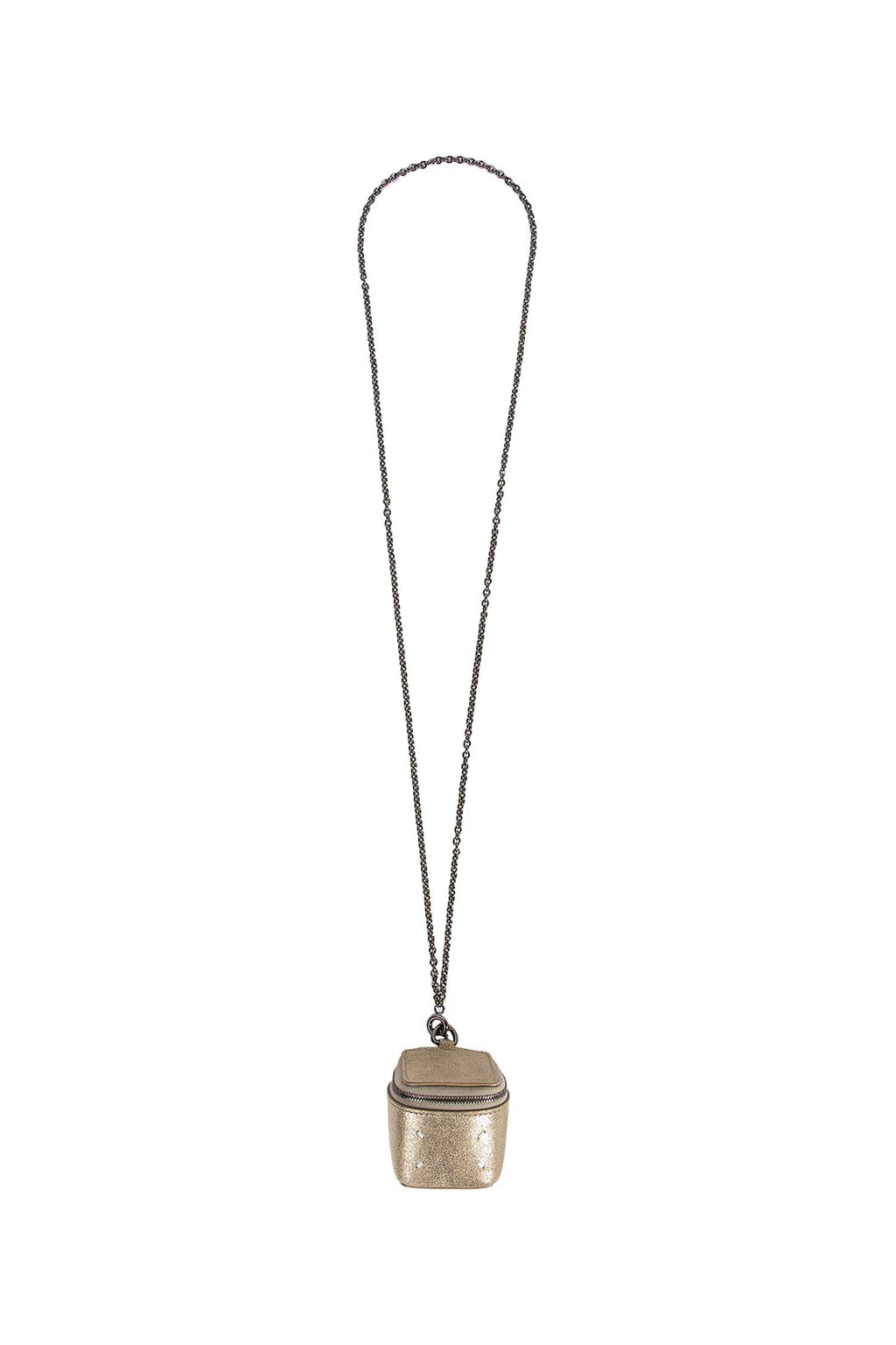 Mini Cube Necklace Maison margiela – Гарантія оригінальності – боковий вид