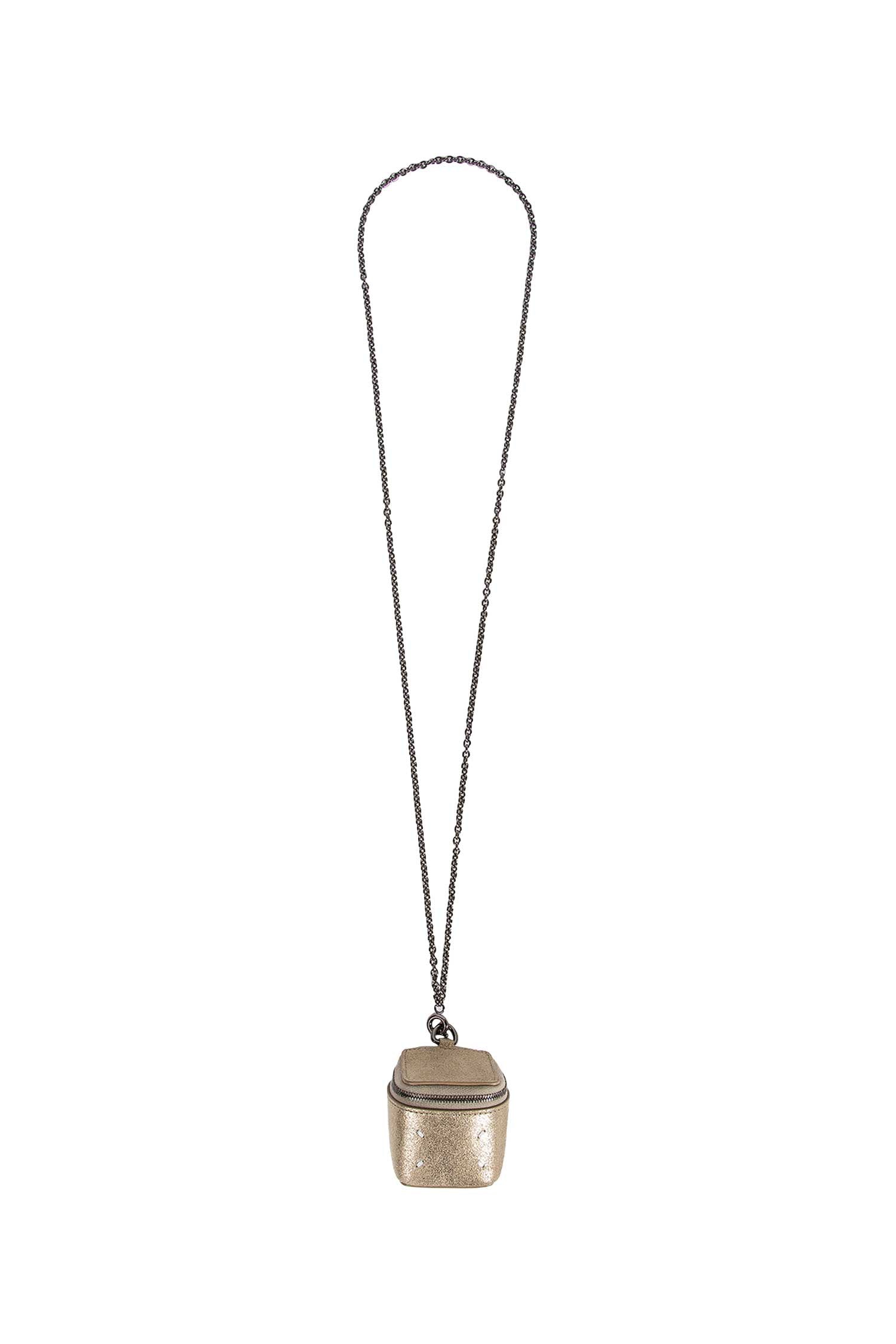 Mini Cube Necklace Maison margiela – Гарантія оригінальності – боковий вид