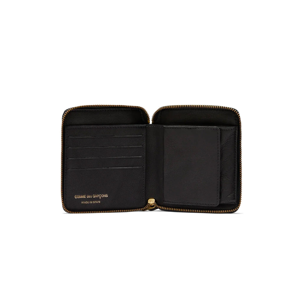 Оригінальна Washed Full Zip Around Wallet Comme des garcons – вид ззаду