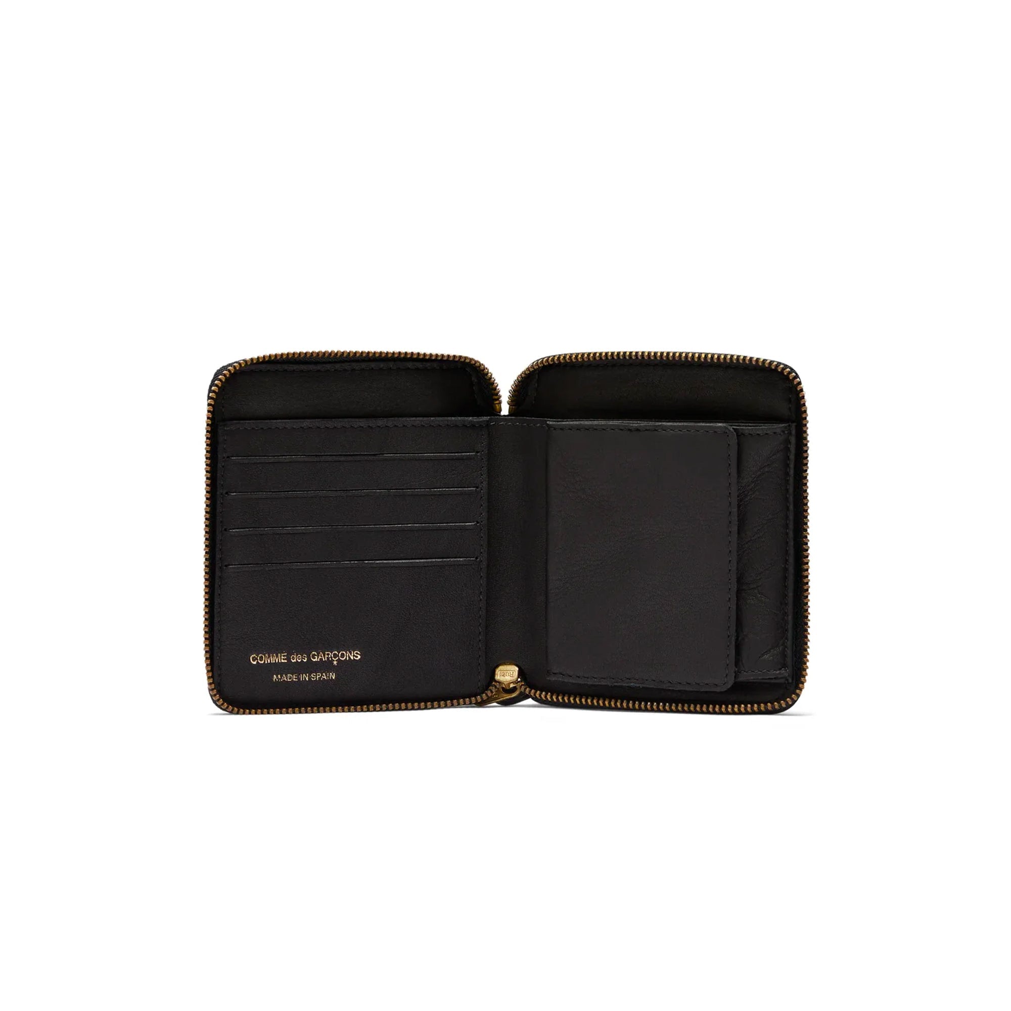 Оригінальна Washed Full Zip Around Wallet Comme des garcons – вид ззаду