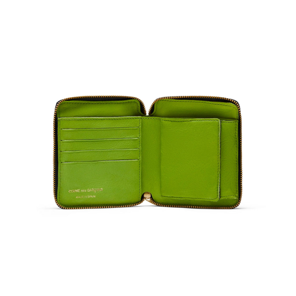 Оригінальна Washed Full Zip Around Wallet Comme des garcons – вид ззаду