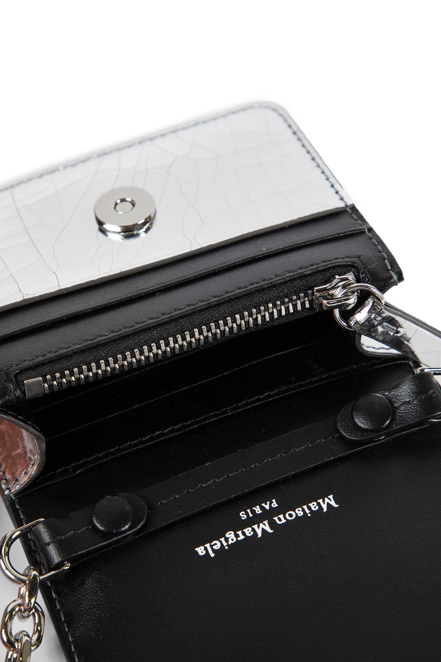 Broken Mirror Small Wallet On Chain Maison margiela – Гарантія оригінальності – збільшений вид