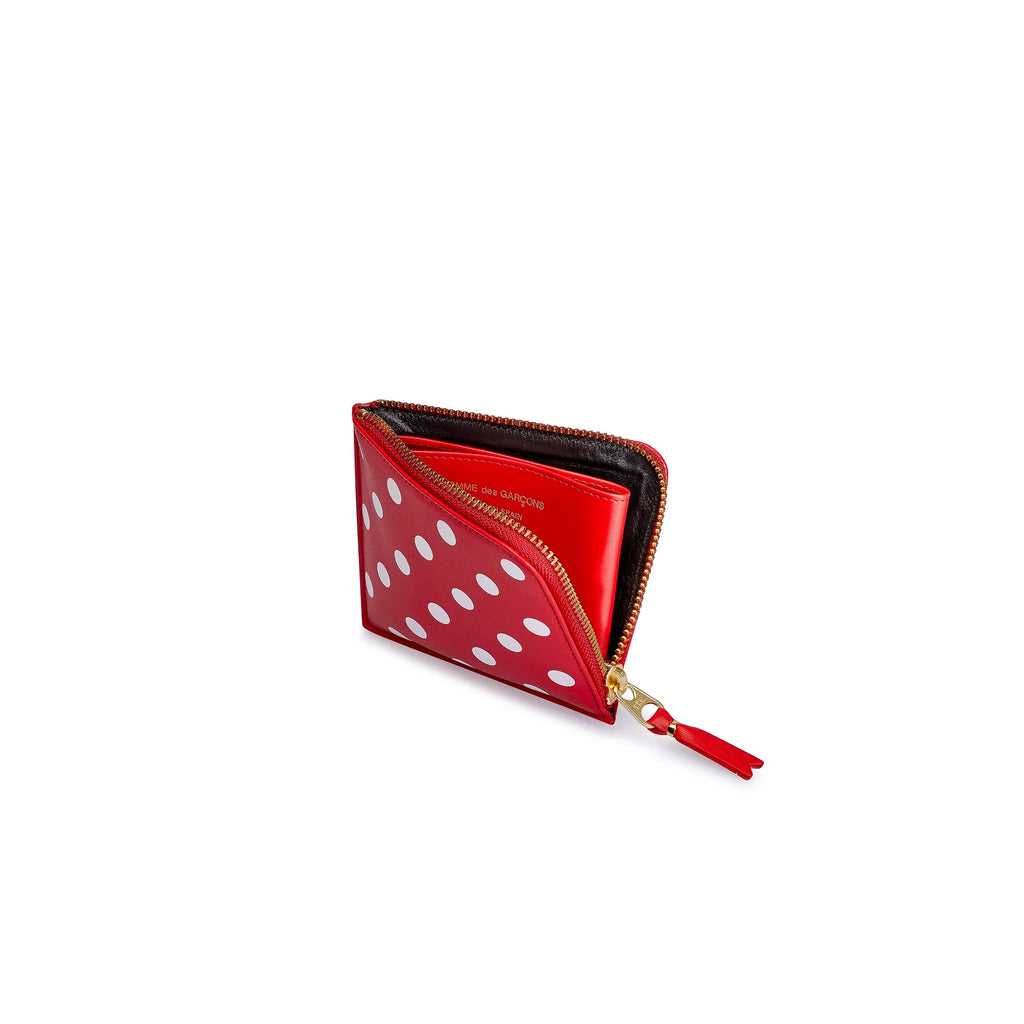Polka Dot Printed Wallet Comme des garcons оригінал – Купити в Україні – вид ззаду