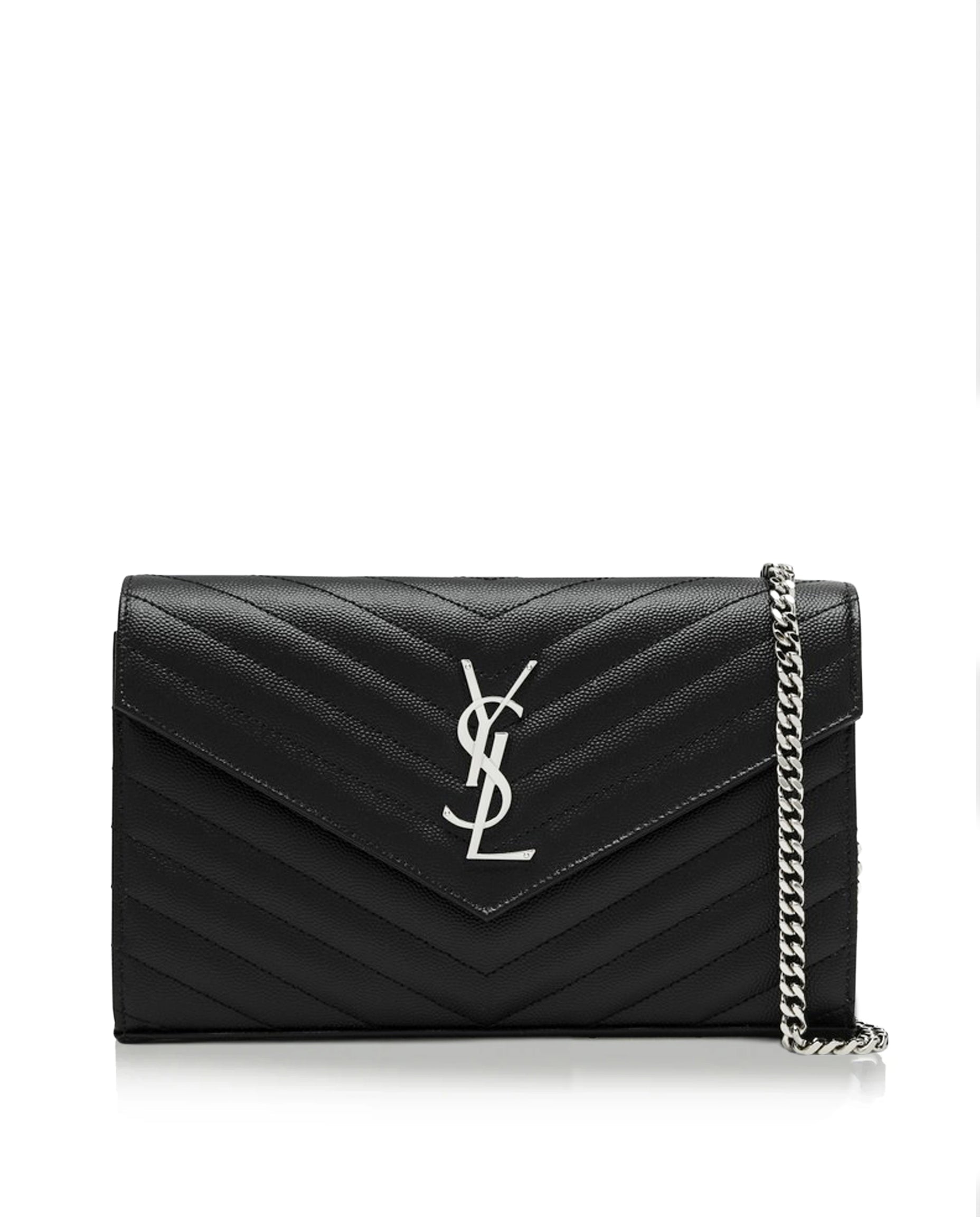 Оригінальна Classic Cassandre Chain Wallet Saint laurent – боковий вид