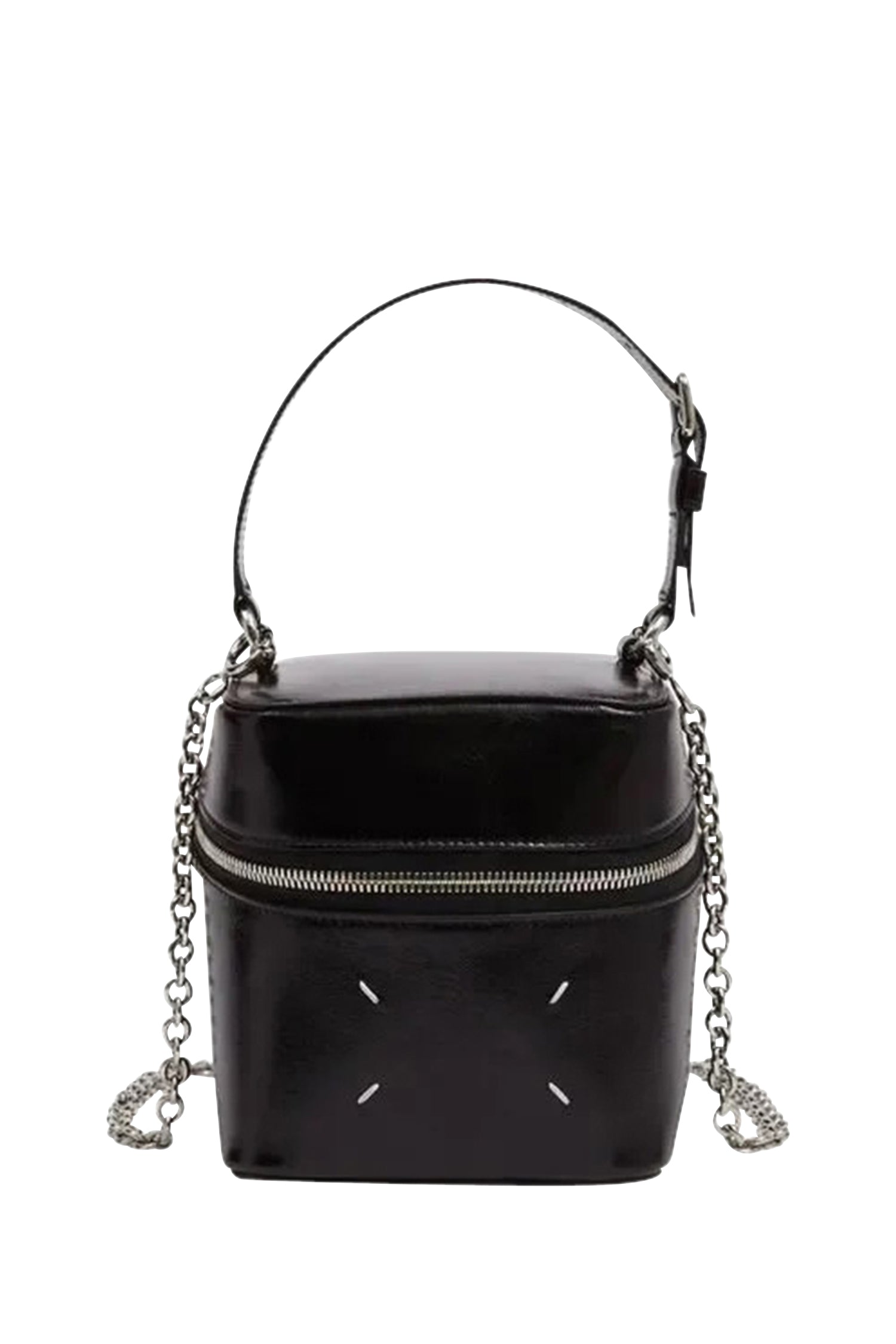 Cube Leather Mini Bag Maison margiela оригінал – Купити в Україні – боковий вид