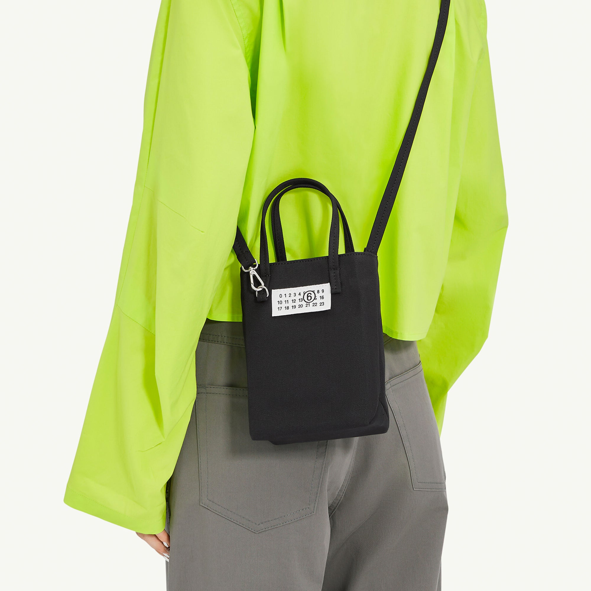 Mini Shopping Bag Maison margiela оригінал – Купити в Україні – вид ззаду - MAISON MARGIELA