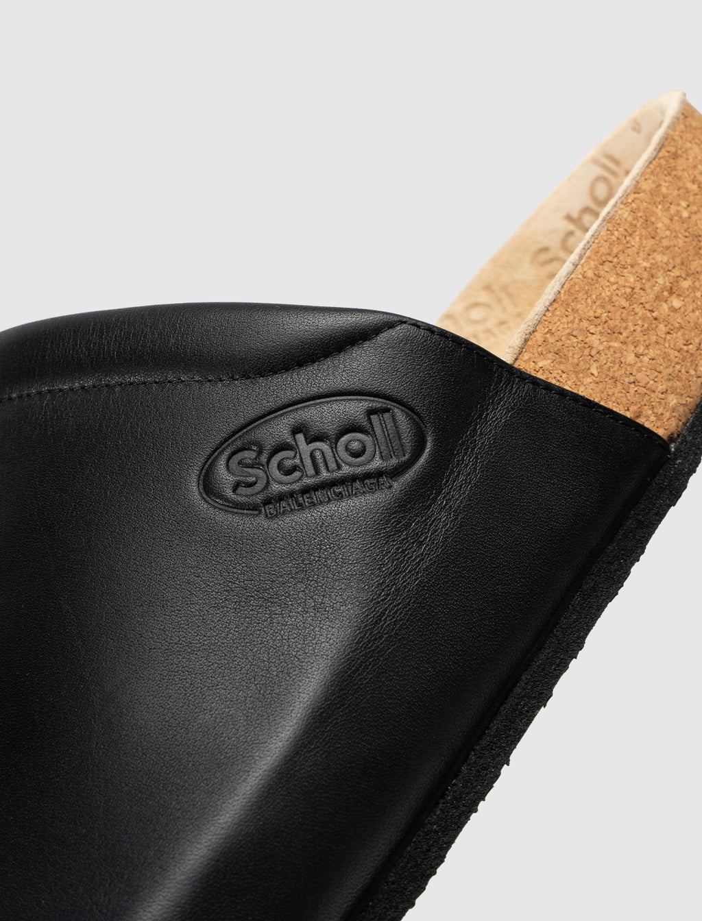 Scholl Mule Flat Balenciaga оригінал – Купити в Україні – вид ззаду