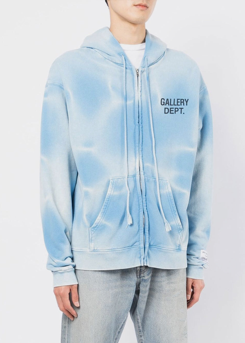 Blue Zip Up Hoodie Gallery department оригінал – Купити в Україні – вид ззаду