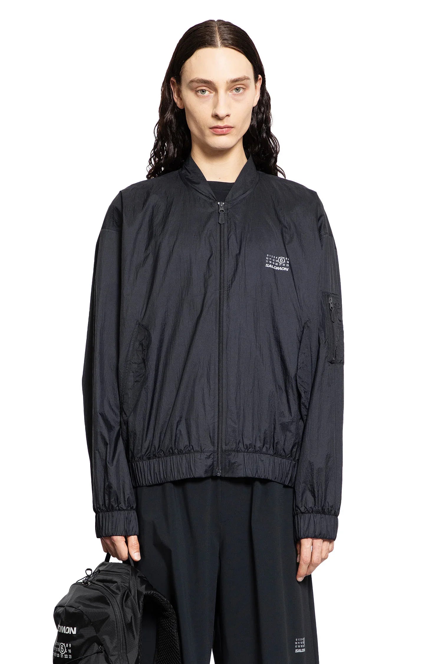 Salomon Collaboration Nylon Sports Jacket Maison margiela оригінал – Купити в Україні – вид ззаду