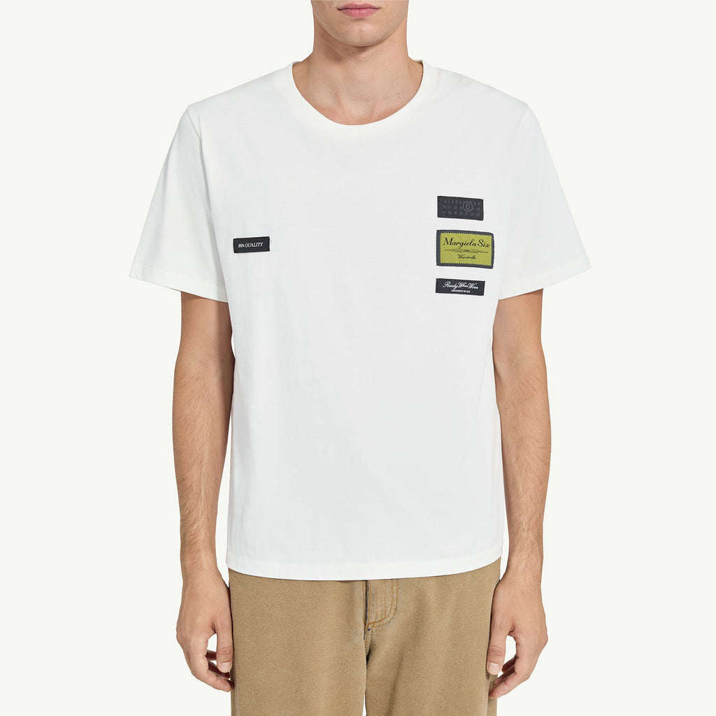 Mens Label Patch Tee Maison margiela оригінал – Купити в Україні – вид ззаду