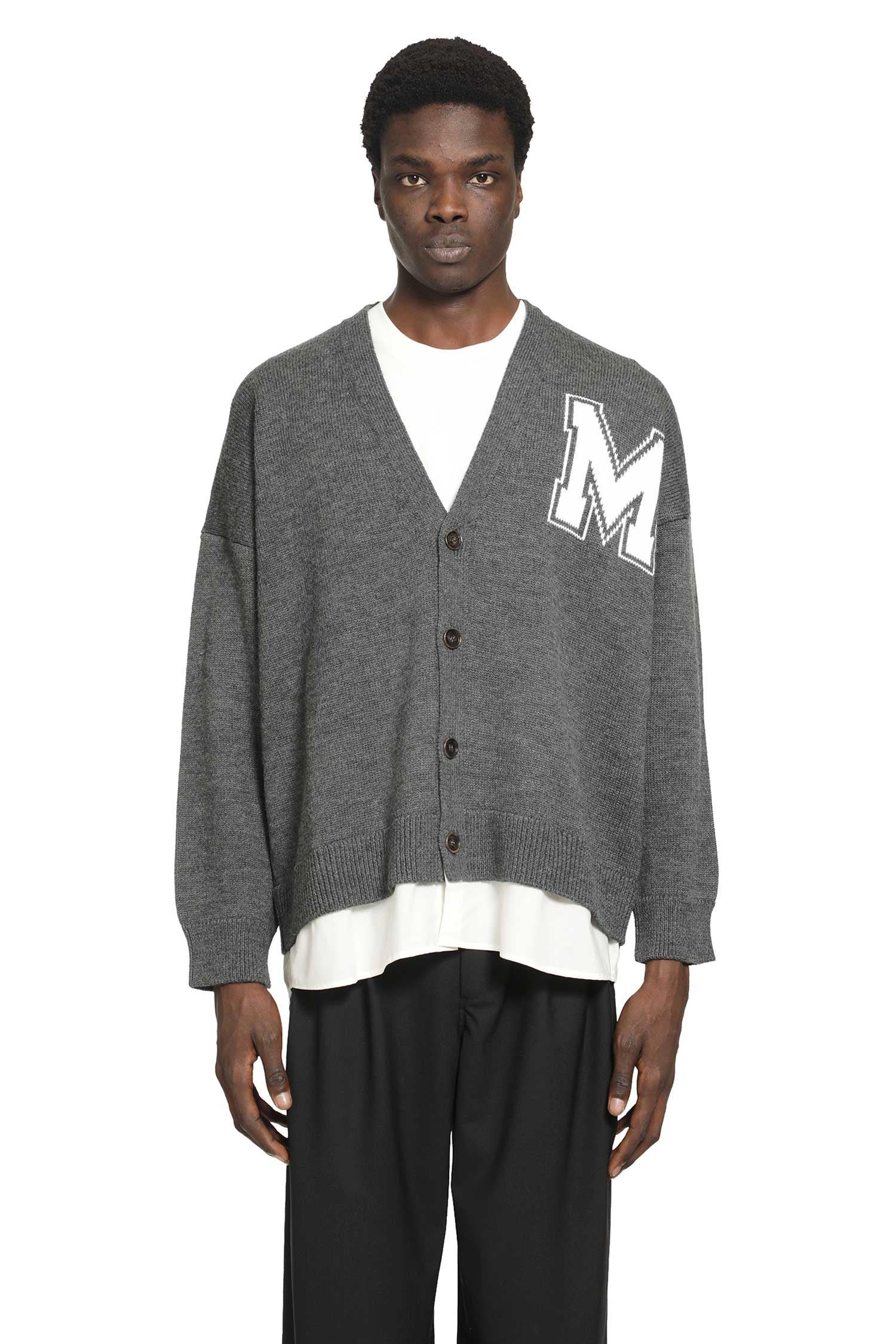 Two-In One Knit Cardigan Maison margiela – Гарантія оригінальності – боковий вид - MAISON MARGIELA