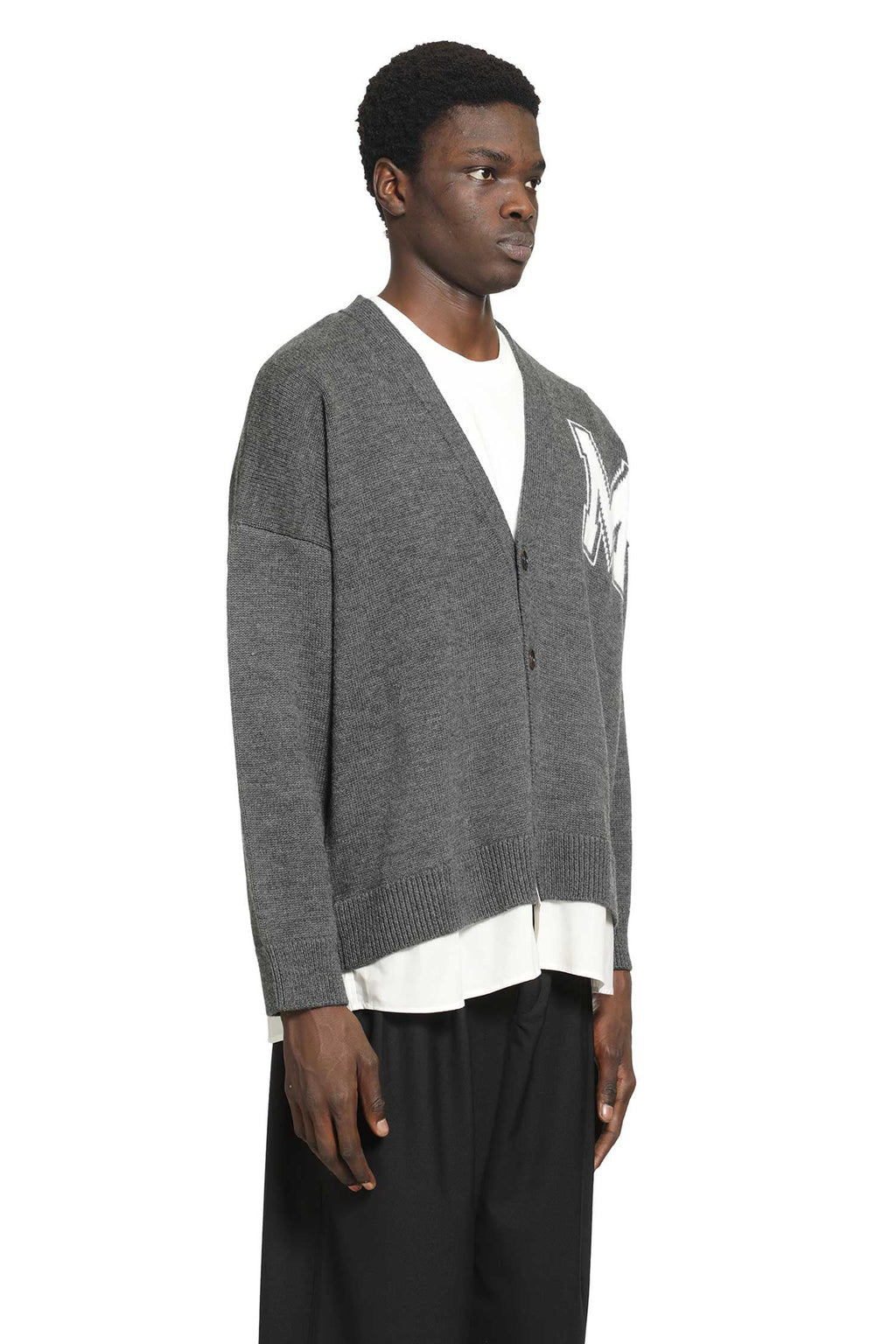 Two-In One Knit Cardigan Maison margiela – Гарантія оригінальності – вид ззаду