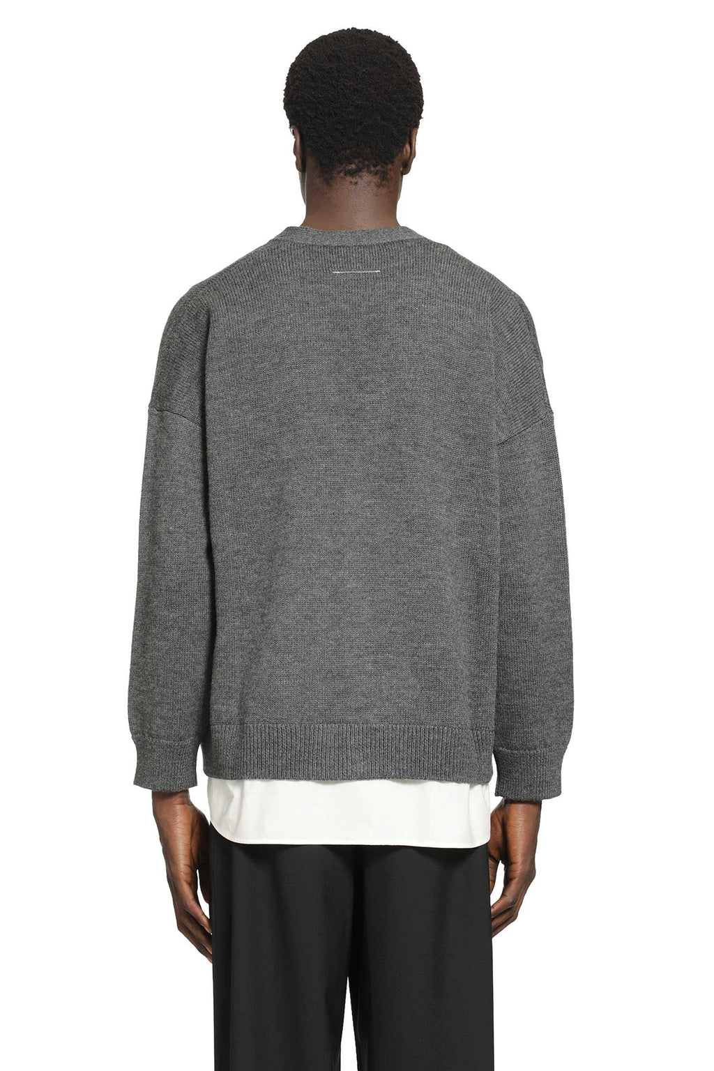 Two-In One Knit Cardigan Maison margiela – Гарантія оригінальності – детальний вид