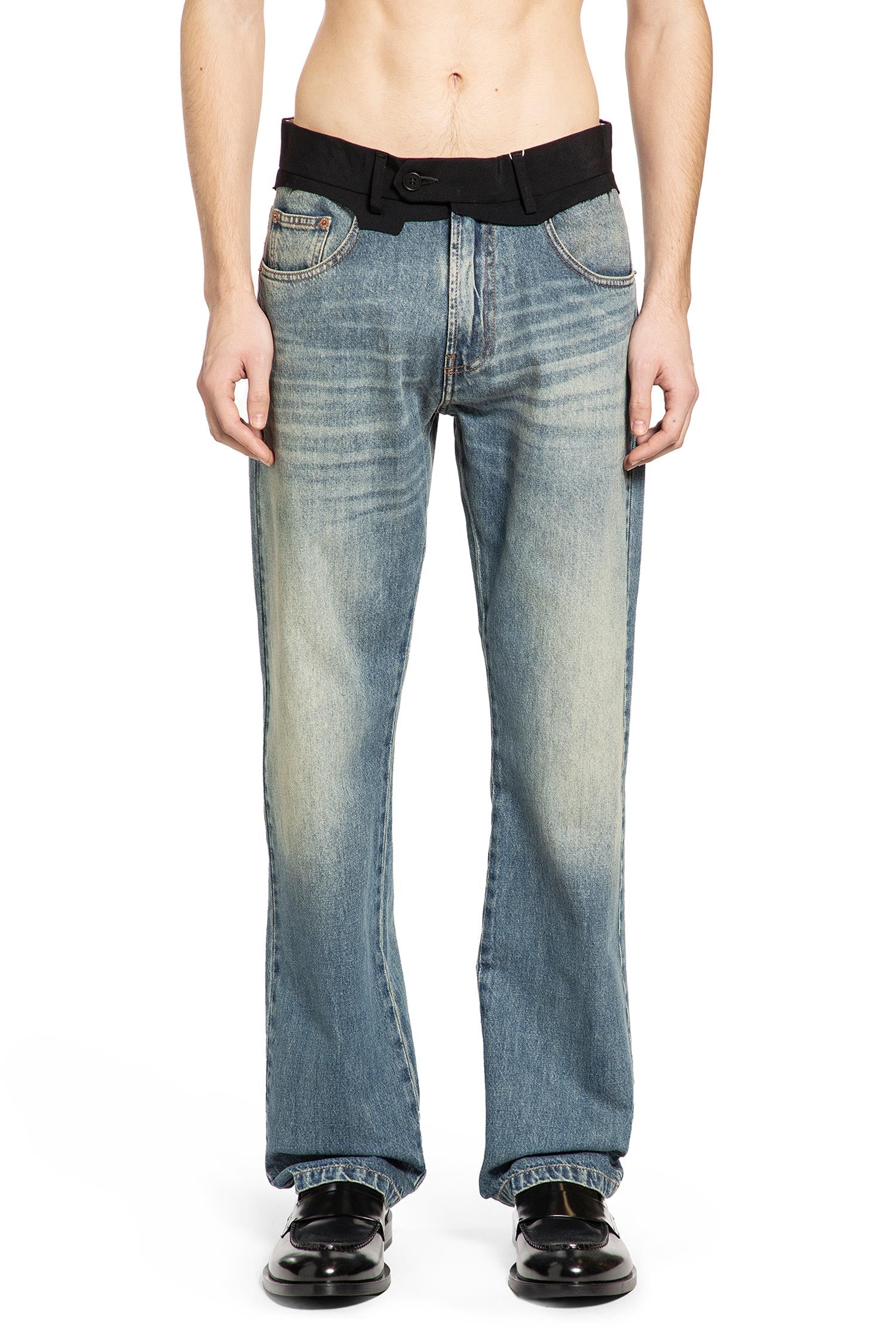 Replaced Waist Jeans Maison margiela – Гарантія оригінальності – вид ззаду