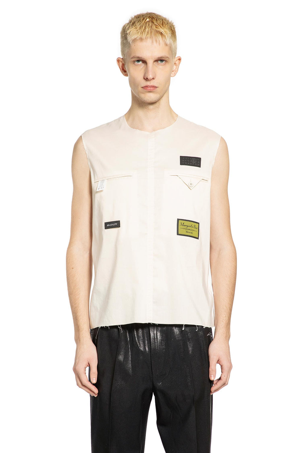Оригінальна Reversed Sleeveless Shirt Maison margiela – боковий вид