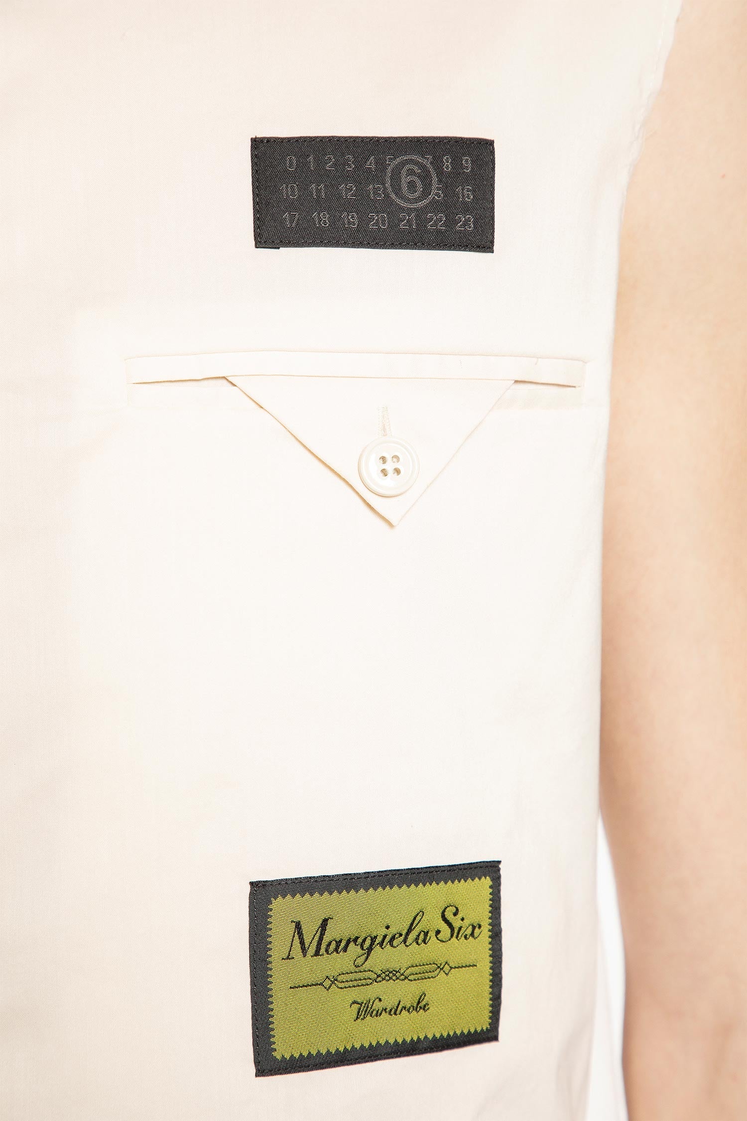 Оригінальна Reversed Sleeveless Shirt Maison margiela – збільшений вид