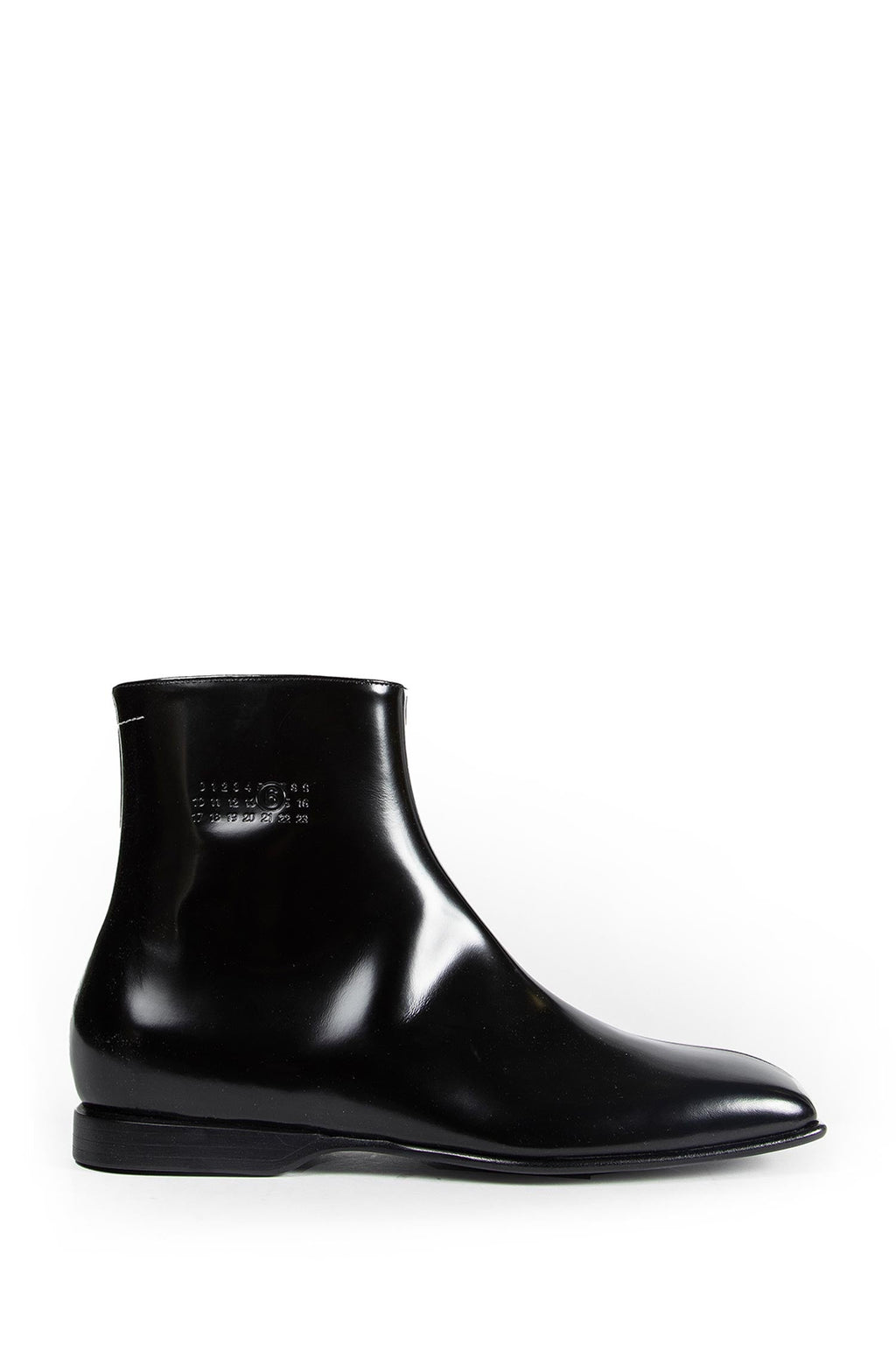 Оригінальна Leather Ankle Boots Maison margiela – боковий вид