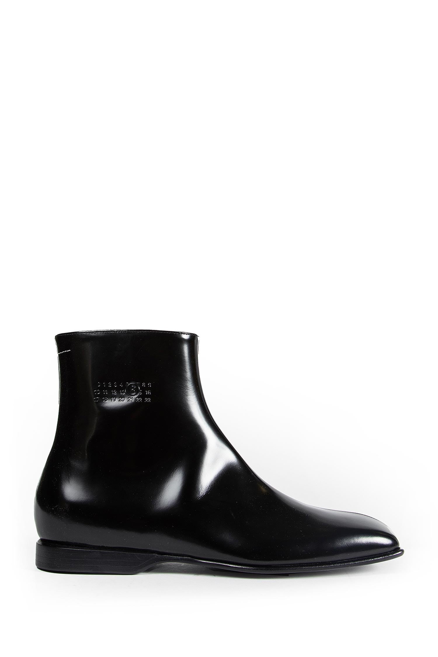 Оригінальна Leather Ankle Boots Maison margiela – боковий вид