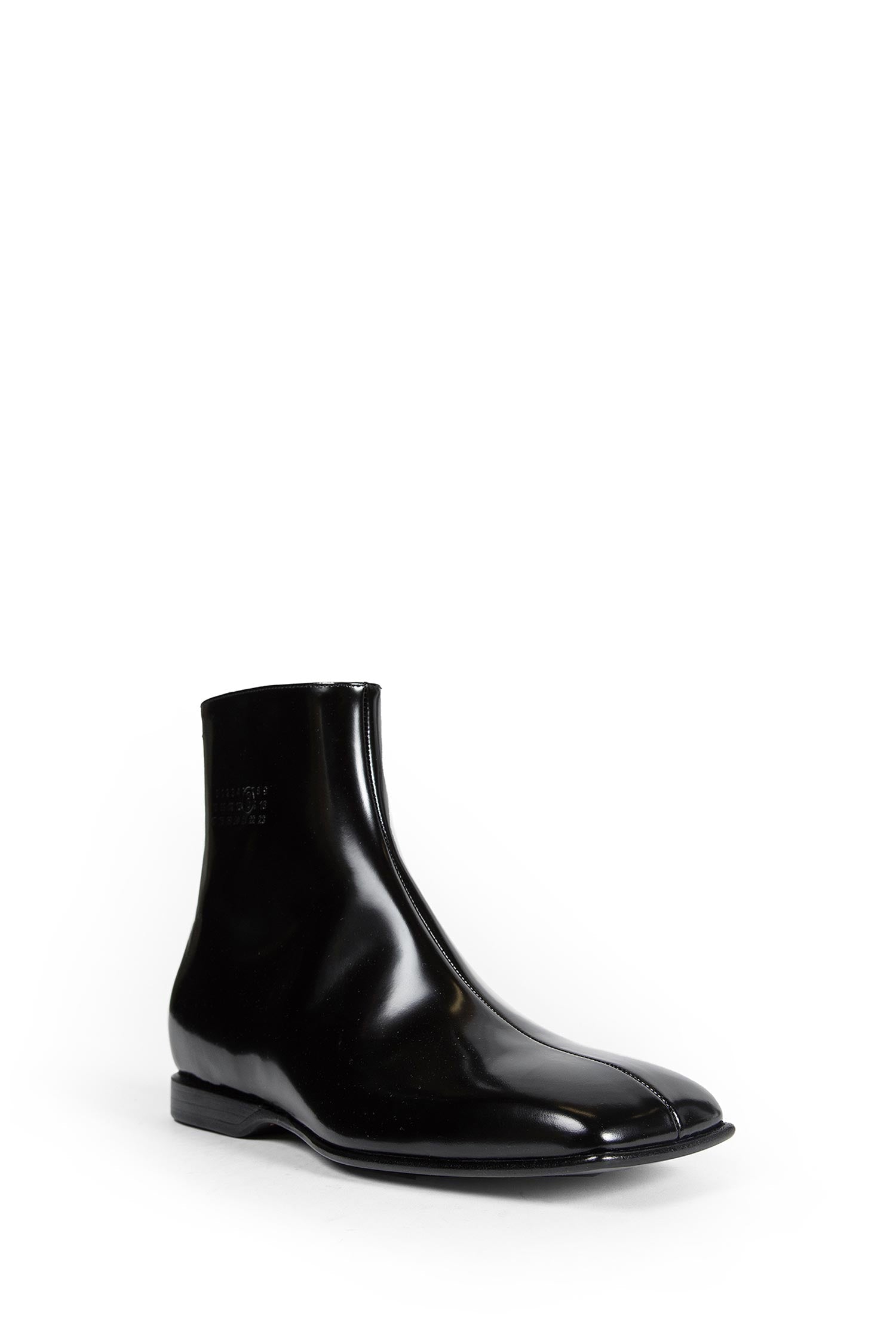 Оригінальна Leather Ankle Boots Maison margiela – вид ззаду