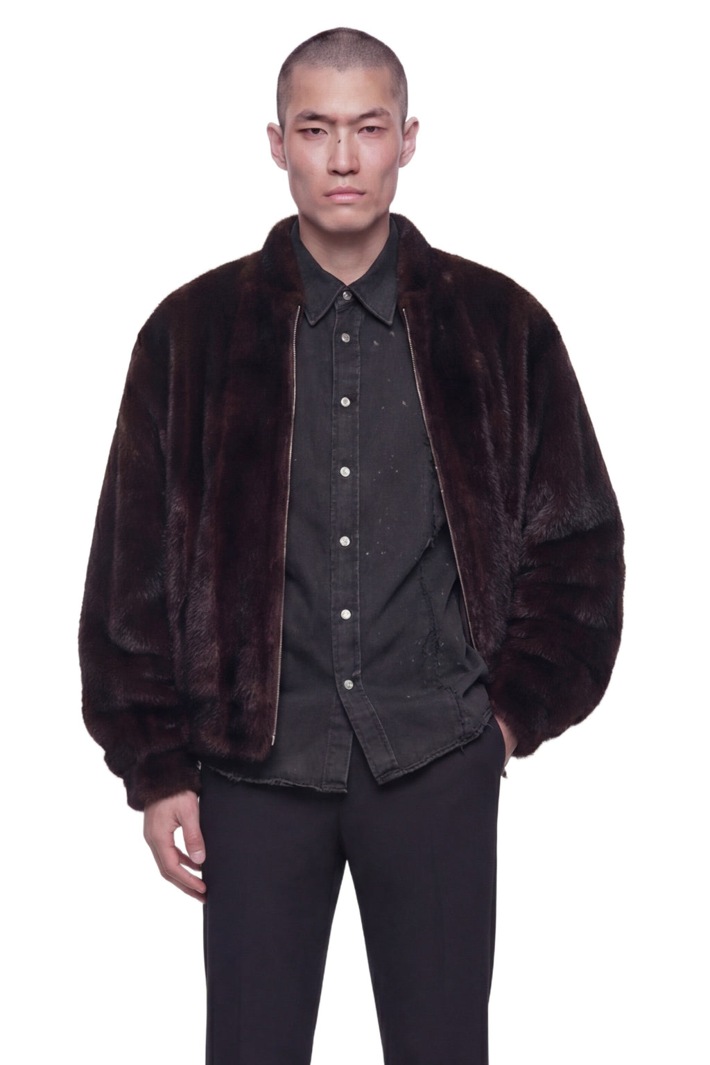 Bomber Jacket Maison margiela оригінал – Купити в Україні – боковий вид