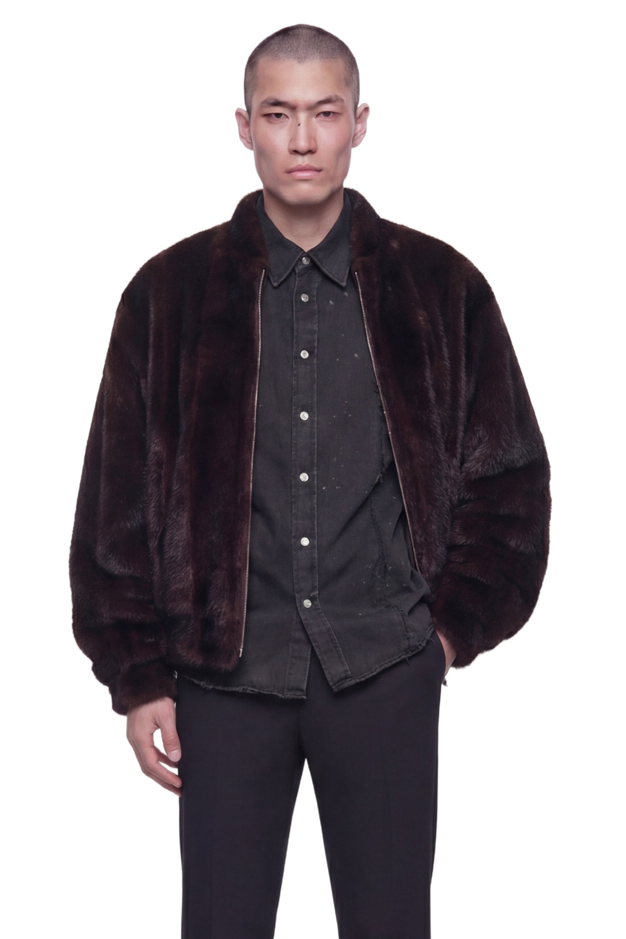 Bomber Jacket Maison margiela оригінал – Купити в Україні – боковий вид