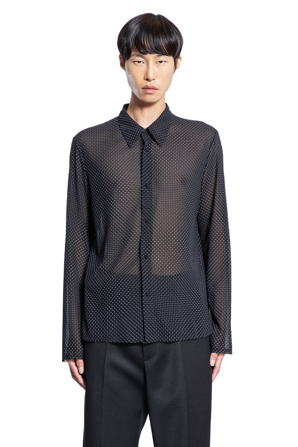 Star Chiffon Shirt Maison margiela оригінал – Купити в Україні – вид ззаду