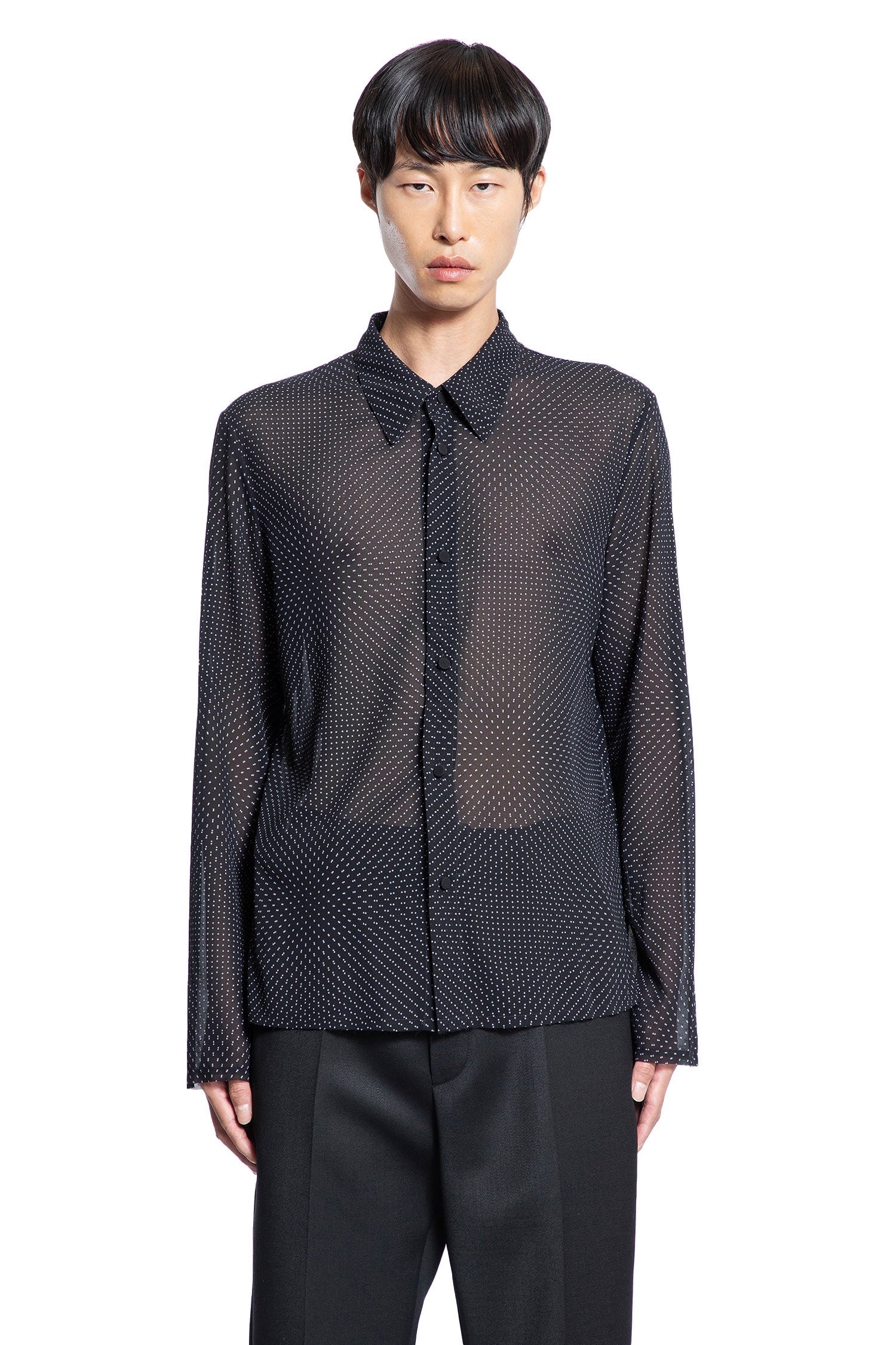 Star Chiffon Shirt Maison margiela оригінал – Купити в Україні – вид ззаду