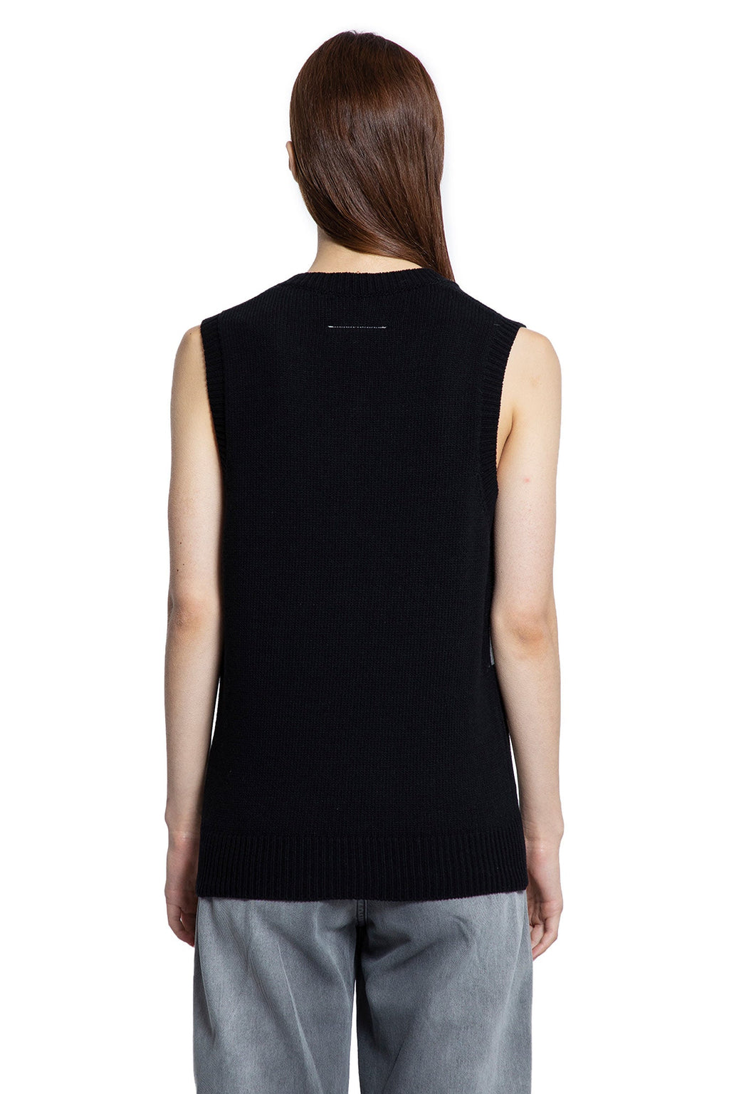 Taped Label Wool Vest Maison margiela – Гарантія оригінальності – збільшений вид