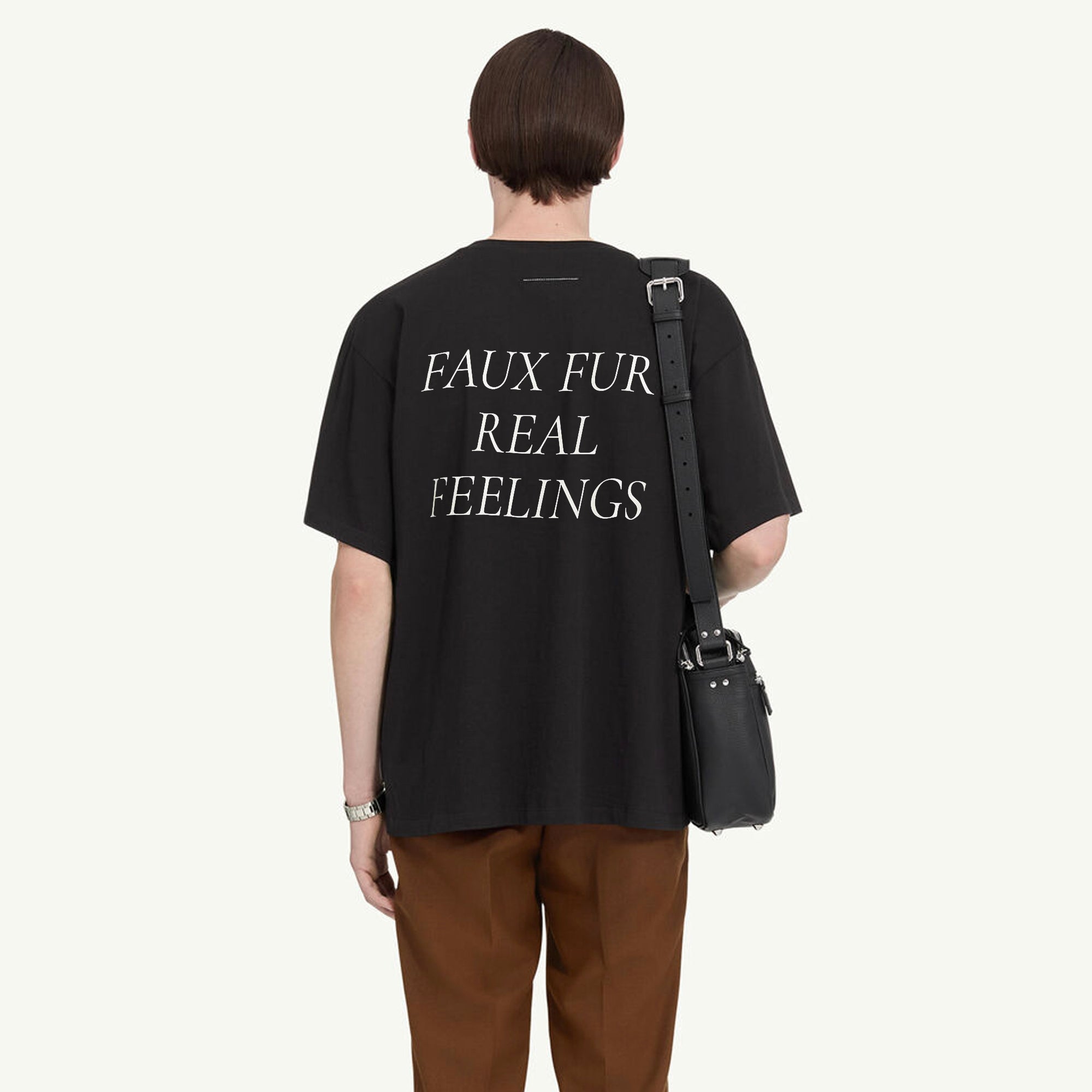 Оригінальна MM6 Maison Margiela Mens Tee MAISON MARGIELA – вид ззаду
