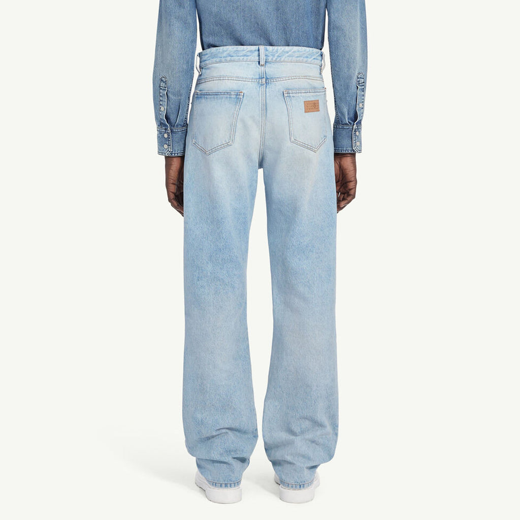 Оригінальна Mens Patchwork Jeans Maison margiela – вид ззаду