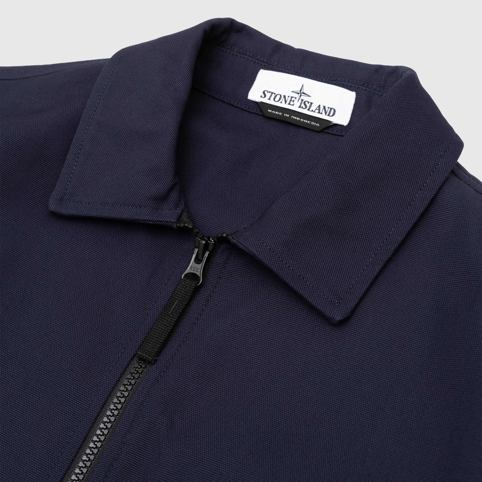 Оригінальна Panama Cotton Overshirt Stone island – вид ззаду