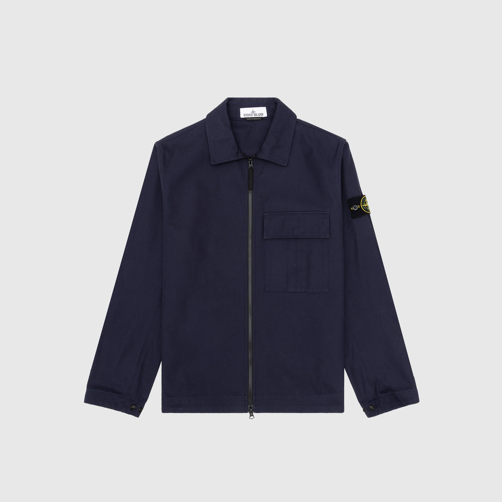 Оригінальна Panama Cotton Overshirt Stone island – боковий вид