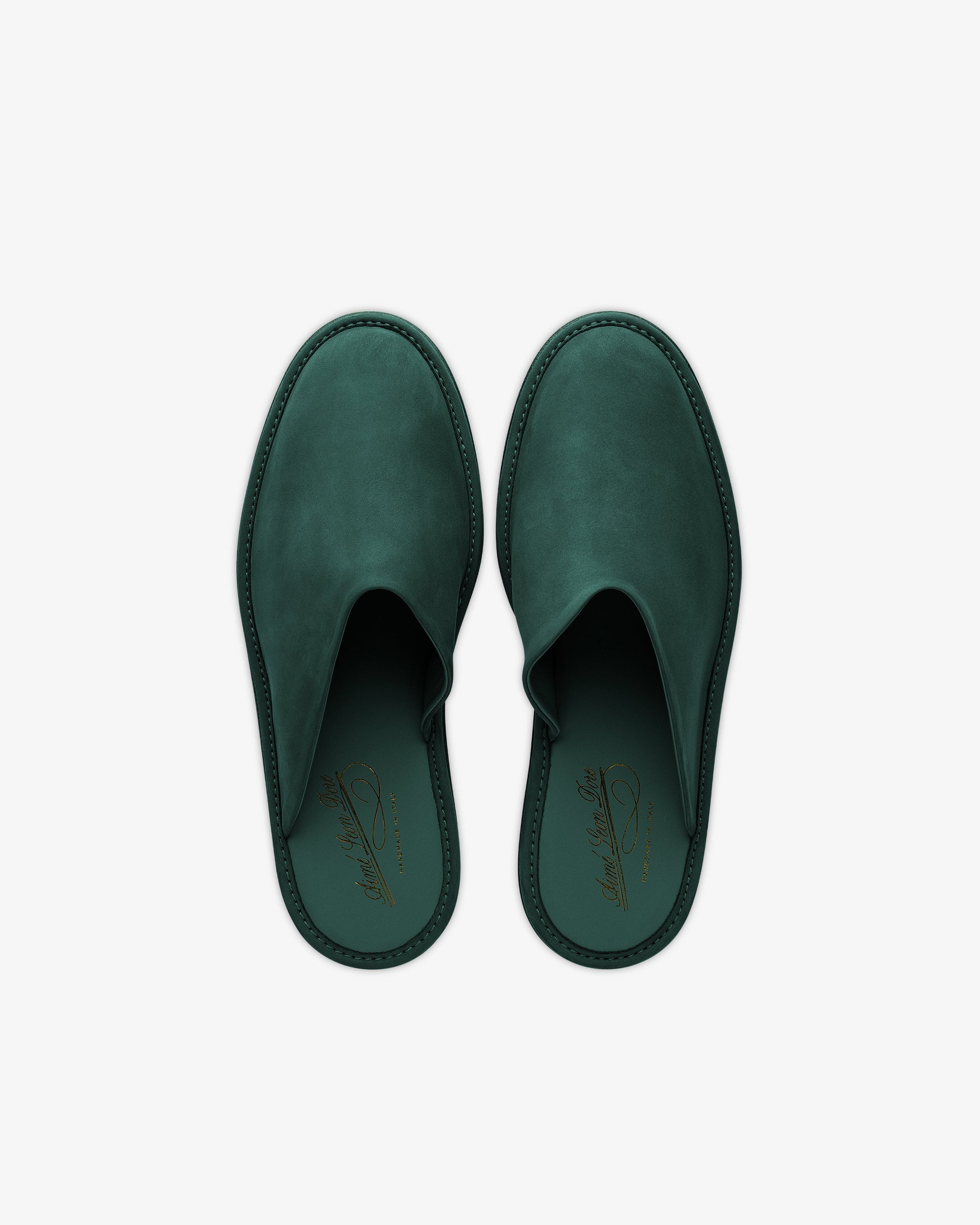 Оригінальна Nubuck Travel Slipper Aime leon dore – вид ззаду