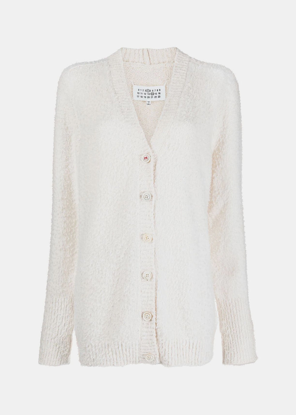 Оригінальна Off White Oversized Piled Cardigan Maison margiela – боковий вид