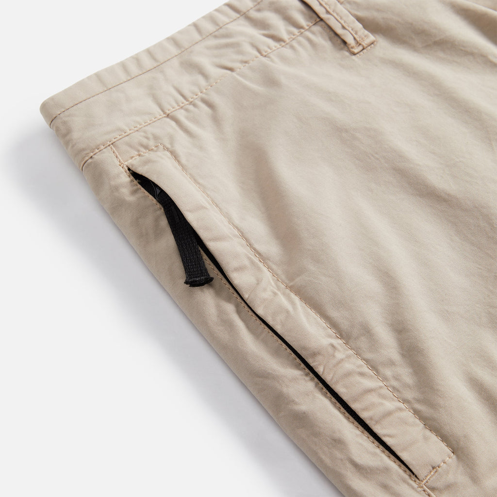 Garment Dyed Cotton Twill Pant Dove Grey Stone island – Гарантія оригінальності – детальний вид