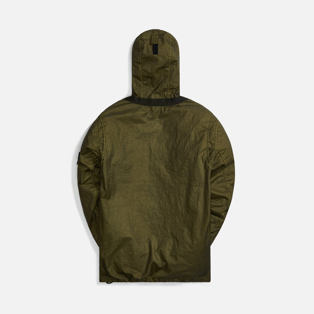 Оригінальна Membrana 3l Tc Hooded Jacket Olive Stone island – вид ззаду