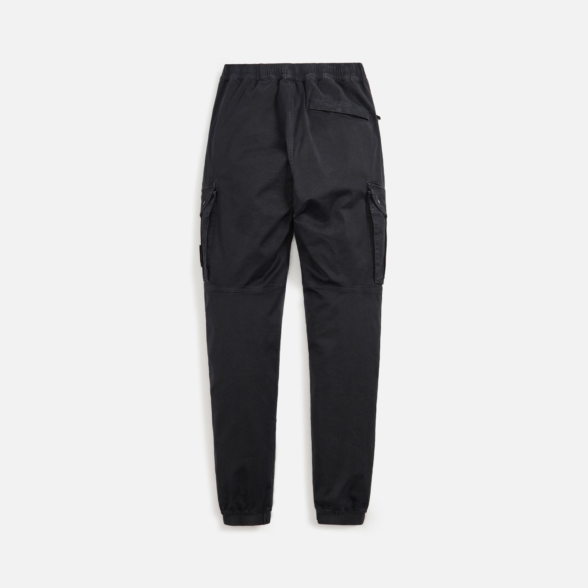 Stretch Broken Twill Cotton Old Effect Pant Charcoal Stone island оригінал – Купити в Україні – вид ззаду