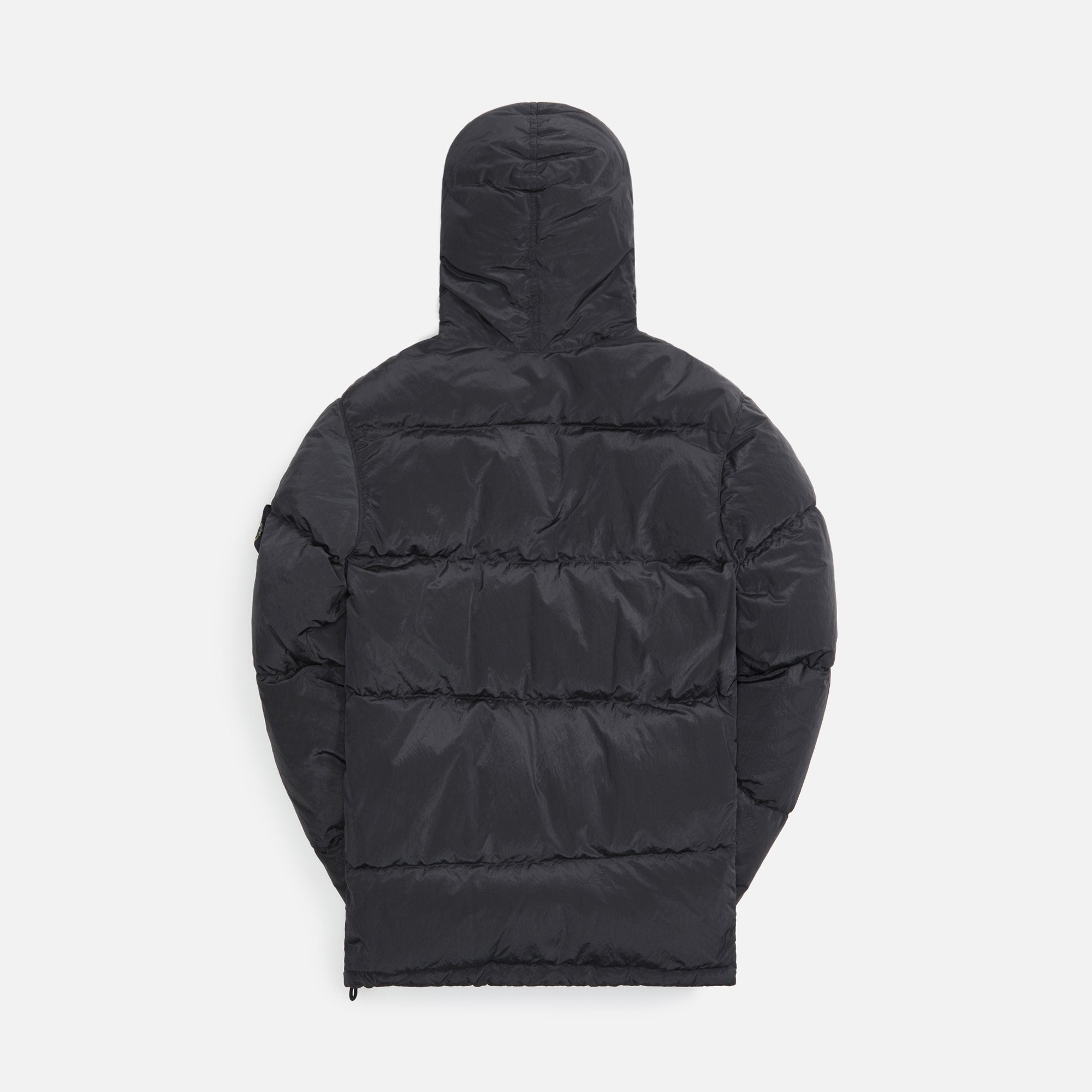 Оригінальна Nylon Metal Garment Dyed Real Down Jacket Anthracite Stone island – вид ззаду