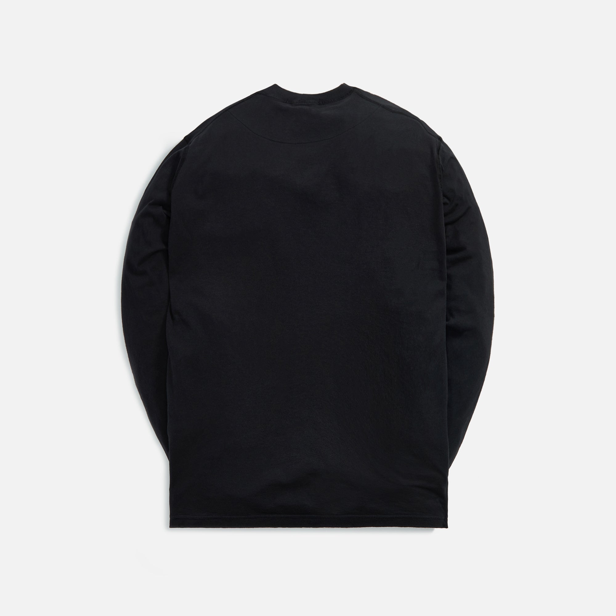 Оригінальна Cotton Jersey Garment Dyed Fissato Tee Black Stone island – вид ззаду