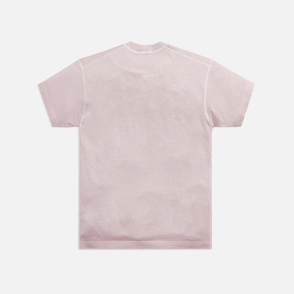Cotton Jersey Garment Dyed Fissato Tee Rose Stone island оригінал – Купити в Україні – вид ззаду