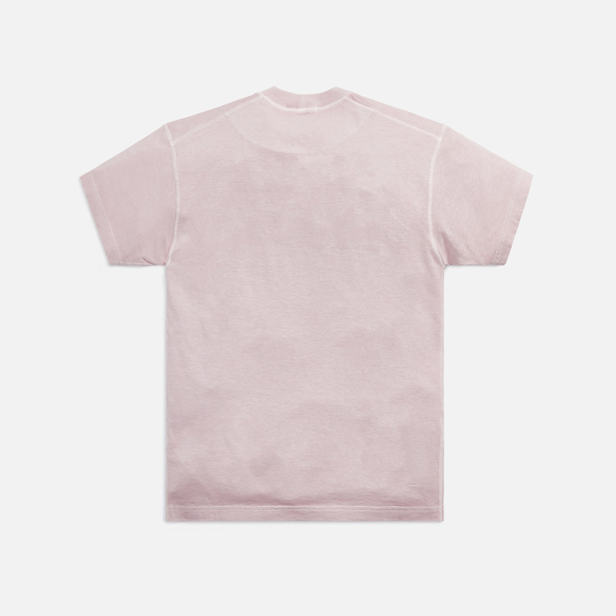 Cotton Jersey Garment Dyed Fissato Tee Rose Stone island оригінал – Купити в Україні – вид ззаду