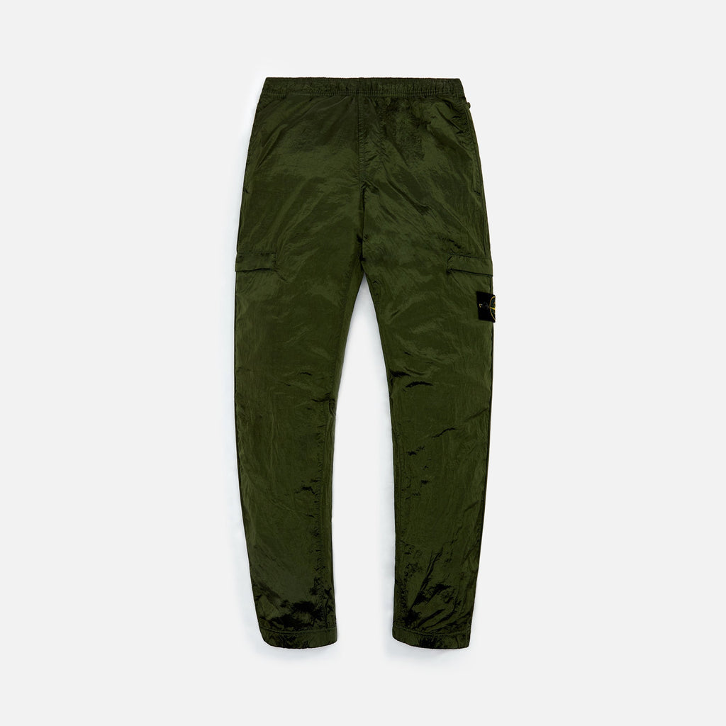 Nylon Metal In Econyl Regenerated Nylon Garment Dyed Olive Stone island оригінал – Купити в Україні – боковий вид