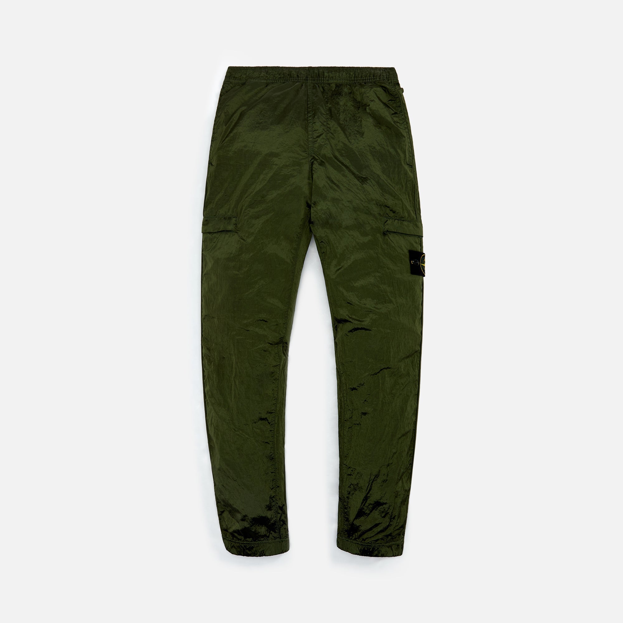 Nylon Metal In Econyl Regenerated Nylon Garment Dyed Olive Stone island оригінал – Купити в Україні – боковий вид