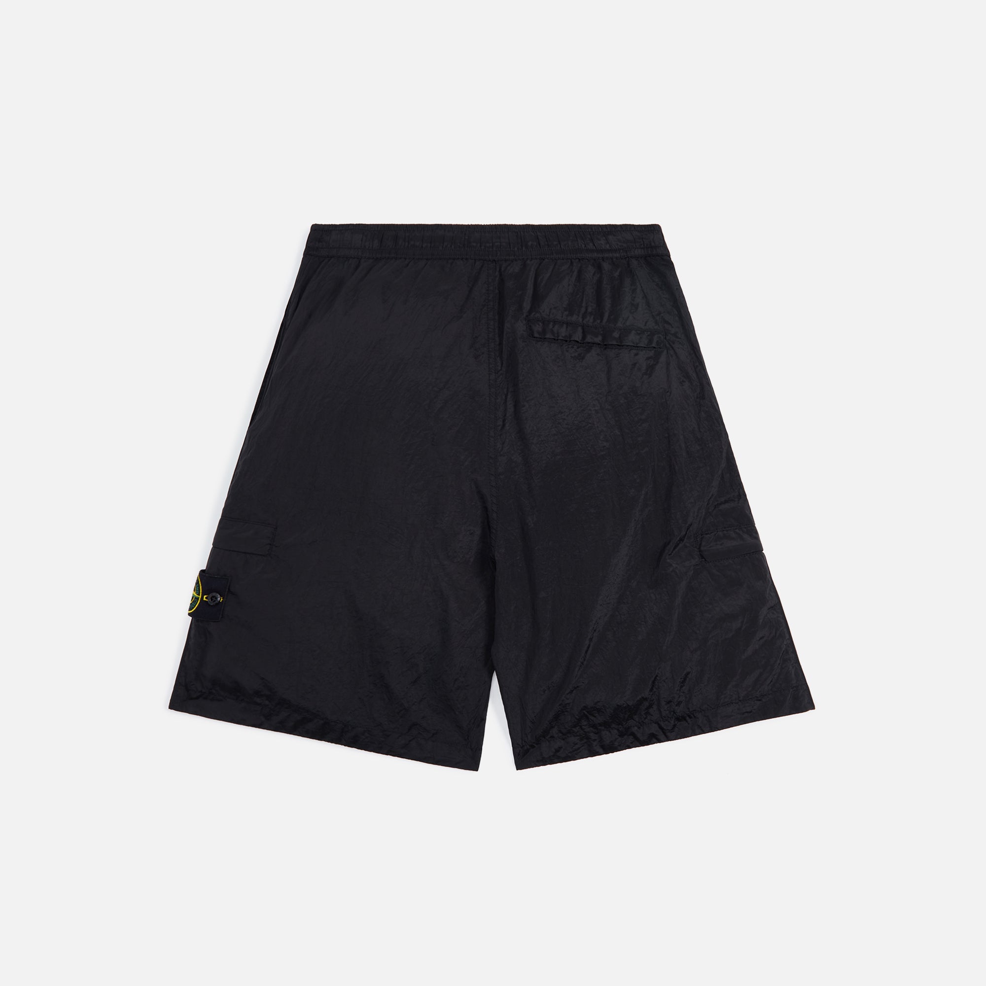 Nylon Metal Shorts Black Stone island – Гарантія оригінальності – вид ззаду