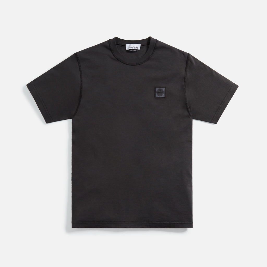 Fissato Effect Tee Charcoal Stone island – Гарантія оригінальності – боковий вид