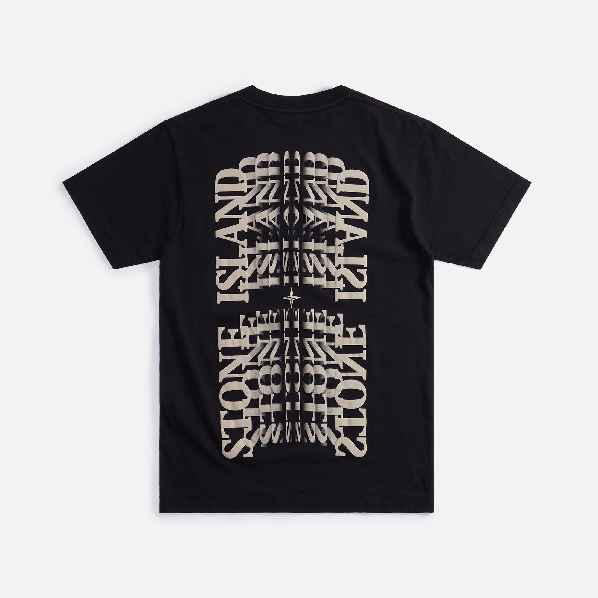 Si Graphic Tee Black Stone island – Гарантія оригінальності – вид ззаду